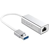 サファイア USB3.0 LAN 変換アダプター 有線LANアダプター 1000Mbps イーサネット USB3.0対応 ギガビット 高速転送 RJ45 Giga LAN 変換アダプター アルミ