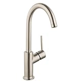 Hansgrohe 32082821 Talis S 1つ穴蛇口、つや消しニッケル