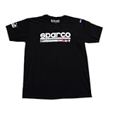 Sparco WWW Tシャツ L ブラック SP01300NR3L
