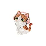 ワッペン 猫 アイロン アップリケ 大きめ 動物 癒し おしゃれ 刺繍 アニマル ねこ
