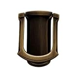 Baldwin 0105412 Tahoe Door Knocker, Distressed Aged Bronze [並行輸入品]