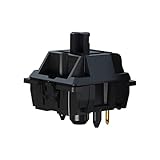 Gateron Oil King V2 プレルーブ 5ピン リニアスイッチ メカニカルキーボード用(90個、オイルキング)