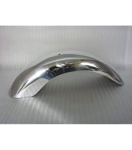アルミ製シルバーフェンダー　tw225 tw200 ヤマハ TW200/225 用アルミリヤフェンダーフラット BIGCEDAR