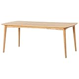 IDC OTSUKA ダイニングテーブル ホワイトオーク色 180cm レッドオーク材・ホワイトオーク色 123