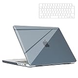 TALENANA for Macbook Pro 14インチケース A3112/A3185/A3401/A2442/A2779/A2918/A2992 対応 2024/2021/2023モデル 【日本語キーボードカバー付き】M4/M4 Pro/M4 Max/M1 Pro/Max M2 Pro/Max/M3/M3 Pro/M3 Maxチップ （クリアブラック，Macbook Pro，14）