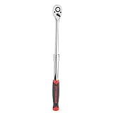1/2 inch Extendable Ratchet Extra Long (12 to 18 inch) with 6 Locking Positions and 400 ft. lbs max 