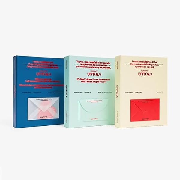 Amazon.co.jp: ENHYPEN [ROMANCE : UNTOLD]（韓国盤）: ミュージック