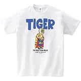 [COMBINATION MEAL] レジェンドプロレスラーシリーズ 初代タイガーマスク TIGER コットンTシャツ ホワイト M