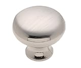 Amerock BP853G9 Anniversary Knob, Sterling Nickel, 1-3/16-Inch Diameter Amerock [並行輸入品]