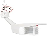 RAB Lighting STL200W Stealth Sensor, Aluminum, 200 Degrees View Detection, 1000W Power, 120V, White 