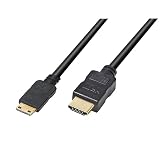 ミニHDMIケーブル 1.0m 4.5mm スリムタイプ