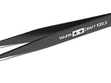 タミヤ クラフトツールシリーズ No.04 ストレートピンセット プラモデル用工具 74004