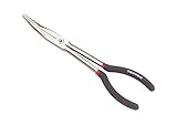 TEKTON 3493 11-Inch Long Reach 15-Degree Bent Nose Pliers [並行輸入品]