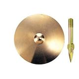 コノエ測量用真鍮水準点鋲_NO.9-75φ×10セット：【測量用品】：255-0056