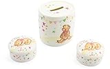 Lesser and Pavey - Little Treats Little Bear Hugs Gift Set(Tooth/First Curl/Money Box) by Lesser and