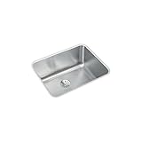 Elkay ELUH1814PD Gourmet Perfect Drain Undermount Kitchen Sink, 20.5 x 16.5 by Elkay