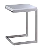 サイドテーブル 伸長式 ビータ WH（ホワイト)色