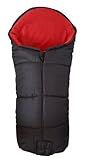 Cuddles Collection Caterpillar Footmuff (Black/ Red) by Cuddles Collection