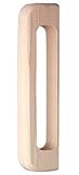 HW-175 裏ビス式トレイン取手 白木(生地)　小　@703円(税抜)【納期】即納1
