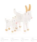 リング回された動物のヤギは (2) およそ動物 4 つの cm の鉱石の山によってリング回される家畜木の高さを知っています