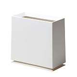 ideaco(イデアコ) ゴミ箱 角型 8.5L W31.5✕D15✕H30cm TUBELOR BRICK white (チューブラー ブ リックホワイト)