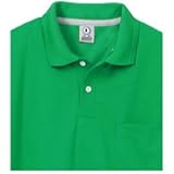 KURODARUMA(クロダルマ) ペアウォーク 静電気帯電防止 吸汗速乾 半袖ポロシャツ グリーン LL