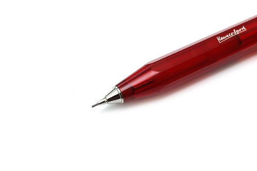 カヴェコ　スポーツ　0.7レッド　クリップ付き KAWECO カヴェコ ペンシル 0.7mm クラシックスポーツ CSSP-RD
