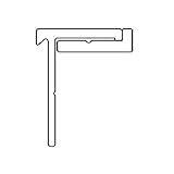 YKKAPオプション 勝手口 フレミングJ：下枠アタッチメント床厚24mm対応　L＝690mm [EQ]ホワイト