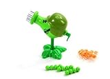 Plants vs ZombiesおもちゃGatling Pea ABS Shooting Toy