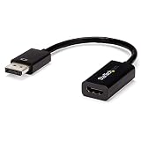 StarTech.com DisplayPort - HDMI 変換アダプタ/DP 1.2 - HDMI 1.4ビデオ変換/4K30Hz/ディスプレポート - HDMI 映像コンバータ/UHD解像度対応 DP - HDMI アクティブアダプタ DP2HD4KS
