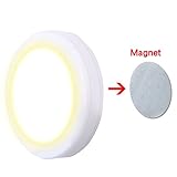 maythankスマートモーションセンサー6 LEDナイトライト( 3パック) Warmホワイト壁ランプSensitive自動on / off磁気スティックAnywhere屋内照明for Kidsホー