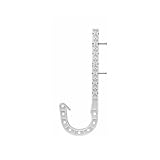 Oatey 33742 DWV J-HOOK 25 in Polybag White 3-Inch x 7-Inch [並行輸入品]