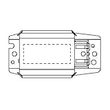 パナソニック グロー式（スタータ形）蛍光灯用安定器 FL10 1灯用 100V 60Hz 半田レス端子（SL端子）付 FZ10111248SW(GX1011MA-15)