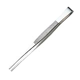 アネックス(ANEX) ステンレスピンセット 直 150mm 12本組 No.123