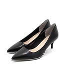[ランダ] グリッターピースヒールパンプス DP35052 BLACK 22