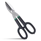 INJOYTEC 10インチ ティナースニップ 万能ハサミストレート金切りはさみ ブメタルカッター 航空ティンスニップ 金切りバサミ カーペット鋏 金切りばさみ ステンレス鋼製 多機能 鋼製刃 多目的切断工具 強力 はさみ 金属 DIY 工具 万能金切ハサミ 航空スニップ 金属きれるハサミ 万能金切りバサミ 万能金切鋏 強力ハサミ 鉄切りバサミ 鉄切り鋏