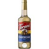 《DELICEMED》トラーニ フレーバーシロップ チーズケーキ 750ml Torani Cheesecake Syrup