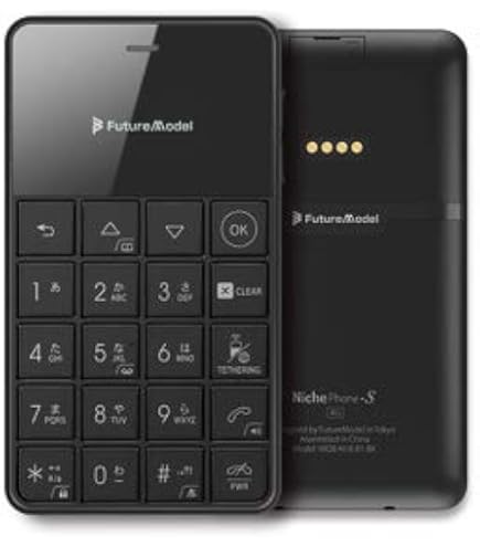 Amazon.co.jp: NichePhone-S MOB-N17-01-BK, Sim Free Smartphone