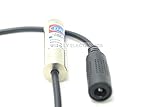 Q-BAIHE 405MD-20 405nm 1mw調節可能なバイオレット/ブルーレーザードットモジュール12x40mm クラス2