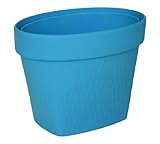 八幡化成 sceltevie(セルテヴィエ) 卓上ダストボックス bonne(ボンヌ) ブルー 1L