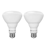 LE 10W 2 Pack Dimmable BR30 E26 LED Bulbs, 65W Incandescent Bulb Equivalent, 750lm, Warm White, 2700