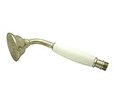 Whitehaus WH105A8-BN Showerhaus 2 3/4-Inch Victorian Style Hand Shower, Brushed Nickel [並行輸入品]