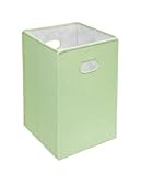Badger Basket Folding Hamper and Storage Bin, Sage by Badger Basket [並行輸入品]