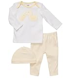 Carter's（カーターズ） :: 3-Piece Ribbed Cotton Set :: ギフトセット トップ & パンツ :: 9M :: 67-72 cm