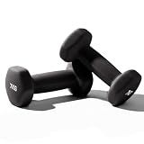 WEIMALL ダンベル 7kg 2個セット カラーダンベル 鉄アレイ ソフトコーティング 筋トレ ダイエット WMFITNESS (ダークグレー)BDA0107DG2