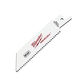 Milwaukee 49 – 00 – 5410 m12 Hackzall Recip Saw Blade 4で。8tpi – マルチ(5 - Pack)