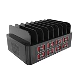 150W ユニバーサル マルチ USB 充電器 16 ポート 充電ステーション タブレット スタンド 安全で効率的