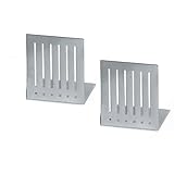 Spectrum Diversified 11275 Rectangle Bookends, Large, Pewter