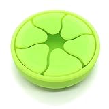 A-CRAFT イヤホンケース 収納 シリコン 巻き取り ソフトケース (グリーン)