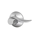 Schlage F170 SAC 626 RH Sacramento Right-Handed Dummy Trim Lever, Satin Chrome [並行輸入品]
